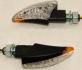 PAIRE DE CLIGNOTANTS LED TALON COURT*