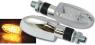 PAIRE DE CLIGNOTANTS LED ORB EFFET CHROME*