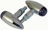 PAIRE DE CLIGNOTANTS LED SPIRIT CHROME*