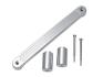 JEEP WRANGLER 2007-2008 UNLIMITED JK POIGNEE INTERIEURE FIXE COTE PASSAGER EN ALUMINIUM Jeep Interior passengler grab handle SCOTT DRAKE JP-180002-BL
