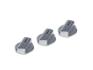 JEEP WRANGLER 2007-2010 JK BOUTONS DE CONTROLE DE CLIMATISATION ALUMINIUM Climate control knobs SCOTT DRAKE JP-180014-BL