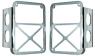 JEEP 2007-2014 JK PAIRE DE GRILLES DE FEU ARRIERES INOX Tail Lamp Guards Stainless pair SCOTT DRAKE JP-190007-SS