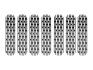 JEEP 2007-2014 JK INSERTS DE GRILLE NOIR Grille Inserts Black SCOTT DRAKE JP-190008-BLACK