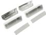 FORD MUSTANG 1965-1967 KIT POUR PANNEAUX D INTERIEUR DE PORTE PONY BLANC Pony door panel kit white KIT-INT5-WT