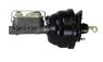 FORD MUSTANG 1967-1970 KIT SERVOFREIN BOOSTER MASTERVAC ASSITANCE DE FREINAGE 8 POUCES A DISQUE ET BOITE AUTOMATIQUE Power Brake Conversion Disc Brakes Auto Trans SELECTION SILVER