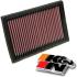K&N FILTRE A AIR KN AL1002 AL-1002 APRILIA CAPONORD 1000 2001-2008*