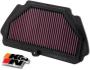 K&N FILTRE A AIR KN KA6009 KA-6009 KAWASAKI ZX6R NINJA 600 2009-2012*