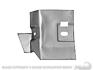 FORD MUSTANG 1964-1966 TOLE DE LIAISON DROITE ENTRE PAROIE COMPARTIMENT MOTEUR ET BLOC CHEMINEE Inner fender Apron bracket Right hand SCOTT DRAKE M127ARH