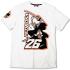 MOTO GP T-shirt Homme Officiel PEDROSA 26 BLANC*