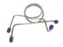 FORD MUSTANG 1965-1966 LIGNE DE MAITRE CYLINDRE DE KIT DE FREIN GT INOX Master Cylinder Brake Line Kit GT disc brakes Stainless SCOTT DRAKE MML003S