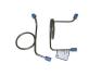 FORD MUSTANG 1965-1966 LIGNE DE MAITRE CYLINDRE DE KIT DE FREINS GT ACIER Master Cylinder Brake Line Kit GT disc brakes SCOTT DRAKE MML003