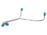 FORD MUSTANG 1968-1969 TUYAU TUBE DE FREIN DU REPARTITEUR AU MAITRE CYLINDRE POUR MODELE A FREINS A DISQUE ASSISTE ACIER Master Cylinder Line Kit Power Disc Brakes SCOTT DRAKE MML005 n existe plus dernier exemplaire disponible