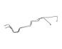 FORD MUSTANG 1966 6 CYLINDRES LOT DE 2 TUYAUX LIAISON RADIATEUR POUR REFROIDISSEMENT DE L HUILE DE BOITE Transmission Oil Cooler Lines Steel 6Cylinder pair SCOTT DRAKE MOL004