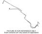 FORD MUSTANG 1971 BOITE FMX LOT DE 2 TUYAUX LIAISON RADIATEUR POUR REFROIDISSEMENT DE L HUILE DE BOITE VERSION INOX Transmission Oil Cooler Lines Stainless Steel FMX pair SCOTT DRAKE MOL011S