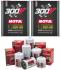 NOUVELLE MOTUL 300V COMPETITION 5w40 Power Huile 100% Synthse Racing 4 Litres (2 bidons de 2L) FILTRE KN 110817