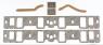 FORD V8 ET 6 CYLINDRES 1962-1976 JOINT DE COLLECTEUR D`ADMISSION Ford intake gasket small block windsor 289 302 1/8 inch Mr Gasket 213