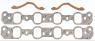 FORD V8 351C 2V 1970-1974 KIT JOINTS DE COLLECTEUR D ADMISSION 351 CLEVELAND intake gasket 2 bl barrel Mr Gasket 211