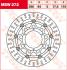 TRW DISQUE DE FREIN AVANT 296 mm MSW272 HONDA CBF 1000 ABS 2006-2016
