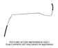 MVT004 FORD MUSTANG 1967-1969 V8 BOITE C4 LIGNE TUBULURE DE L ADMISSION AU MODULE DE DEPRESSION DE GESTION DE BOITE AUTOMATIQUE C4 Vacuum Mod Line Steel with transmission 8 cylinder SCOTT DRAKE 