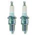 2 BOUGIES NGK BPR2ES 400 KAWASAKI 620 MULE KAF 2001-2004