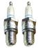 2 BOUGIES NGK BR10ES KAWASAKI KR 250 1988-1991