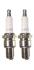 2 BOUGIES NGK BR6ES KAWASAKI Z M1 2cylindres 750 1982-1983