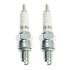 2 BOUGIES NGK C6HSA YAMAHA 250 V STAR 2012-2016
