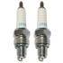 2 BOUGIES NGK CR8HSA HONDA CB 125 1980-2016