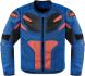 Blouson Moto ICON OVERLORD RESISTANCE BLUE*