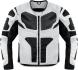 Blouson Moto ICON OVERLORD RESISTANCE WHITE*