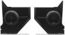 FORD MUSTANG 1967-1968 CABRIOLET PAIRE HAUTS PARLEURS MOULES DANS PANNEAUX 120 WATT Pioneer Molded Kick Panel Speakers 120 watt SCOTT DRAKE PIO-KMCV-2