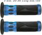PROGRIP 728 BLUE (Bleu) Paire de poignes Diamtre 22-25 mm Longueur 122 mm Cerclage Aluminium Anodis
