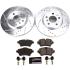 BMW MINI COOPER S 2014-2021 KIT DISQUES DE FREIN AVANT PERCES ET RAINURES ET PLAQUETTES DE FREIN CERAMIQUES Power Stop Z23 Evolution Sport Brake Upgrade Kits K7980