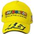 MOTO GP Casquette Adulte Officiel VRMCA50601 VALENTINO ROSSI 46 JAUNE*