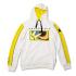 MOTO GP Sweat a capuche Homme Officiel VALENTINO ROSSI 46 BLANC JAUNE