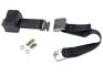 FORD MUSTANG 1968-1973 COUPE FASTBACK CEINTURE DE SECURITE RETRACTABLE NOIR Aftermarket seat belts black retractable RETROBELT SB-BK-68