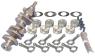 FORD MUSTANG 1964-1985 V8 289 302 STROKE 347 KIT 8 PISTONS 102.362mm + 8 BIELLES ET COUSSINETS ET VILBREQUIN small block Street and Strip Rotating Assemblies 347 strocker EAGLE 16023030