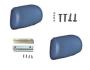 FORD MUSTANG 1964-1967 PAIRE DE REPOSES TETE POUR SIEGES SPORT BLEU Sport Seat headrest Blue pair SCOTT DRAKE SS-HR-BL