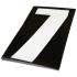 SET D`AUTOCOLLANTS STICKERS NUMRO 7 BLANC POUR COURSE MOTOCROSS 6*