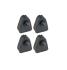FORD MUSTANG 1964-1966 SET DE 4 TAMPONS DE PARE CHOC Bumper guard cushion SCOTT DRAKE 379944-S