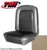FORD MUSTANG 1967 COUPE SET COMPLET DE COUVRE SIEGE STANDARD PARCHEMIN TMI Standard Sport Seat Upholstery for 1967 MUSTANG - 43-70827-3096