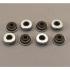JOINTS x4 DE VIS COUVRE CULASSE MOTEUR 650013 YAMAHA YZF 750 R / SP 1993-1996
