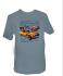 FORD MUSTANG 1964-2016 C EST QUI LE PATRON T SHIRT GRIS TAILLE LARGE Who`s the boss Gray