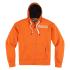 Sweat Icon UPPER SLANT HOODY ORANGE*