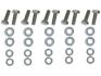 FORD MUSTANG 1967-1968 428 SHELBY KIT DE VIS CACHE CULBUTEURS valve cover bolt set 428 Shelby SCOTT DRAKE VCB-S7ME-310
