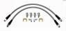 FORD MUSTANG 1965-1969 LIGNE DE FREIN AVANT Wilwood Brake Flexline Kits 220-12168