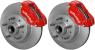 FORD MUSTANG 1974-1978 KIT ETRIERS ROUGE 4 PISTONS WILWOOD Mustang II Caliper Conversion Kits WILWOOD 140-14271-R