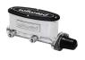 MAITRE CYLINDRE ALUMINIUM CAPOT NOIR ET CORP POLI DOUBLE CIRCUIT HIGH VOLUME Aluminum Tandem Master Cylinders WILWOOD 260-8555-P