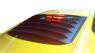 FORD MUSTANG 2015-2021 PERSIENNE ALUMINIUM NOIR Rear Window Louvers Black Aluminum SELECTION SILVER WL10617