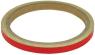 LISERET DE ROUE RUBAN ADHSIF RFLECTEUR POUR JANTES OU CARENAGE FINITIONS ROUGE* WST018
